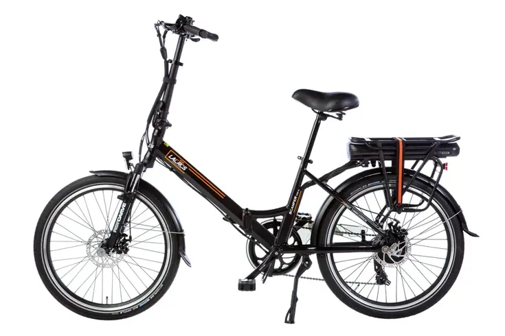 Lacros Scamper S200XL zwart opvouwbare e-bike