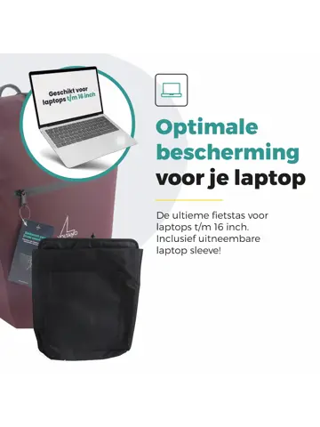 Voltano Luxe E‑bike Fietstas 28 L