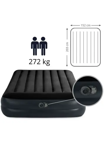 Luchtbed - Intex - 2P - 152x203 + Pomp