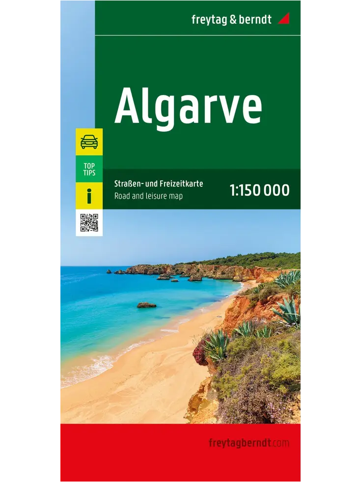 Wegenkaart Algarve