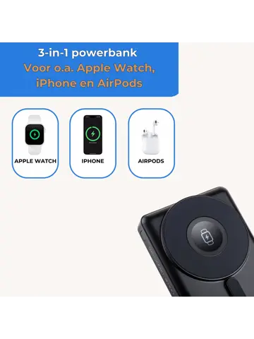 MagSafe Smartwatch Powerbank 10.000 mAh