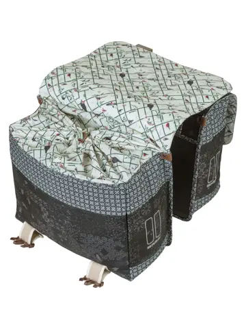 Basil Dubbele Fietstas Bohème Carry All