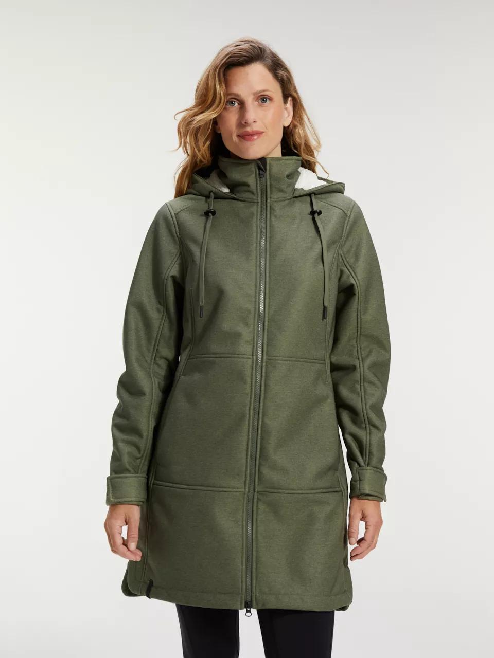 ANWB  Turijn  Softshell parka dames  Human Nature  Kaki   S main product image