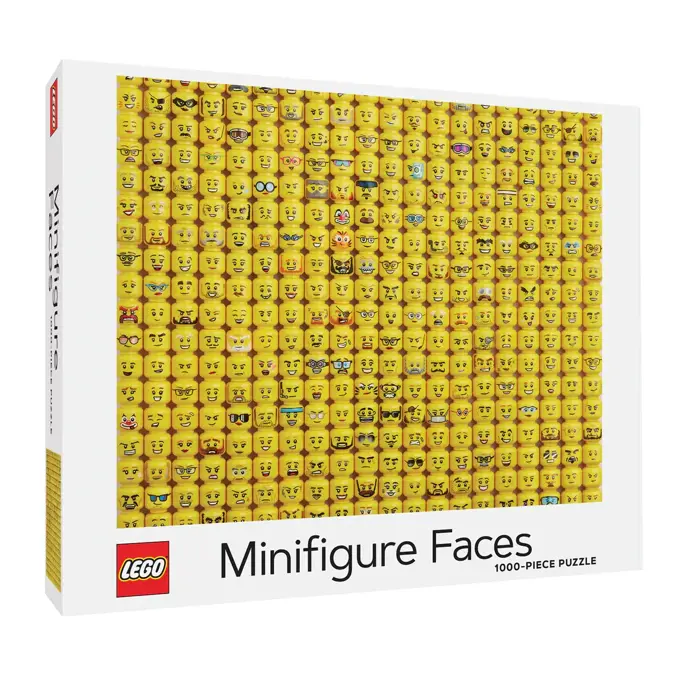 LEGO® Minifigure Faces 1000-piece puzzle