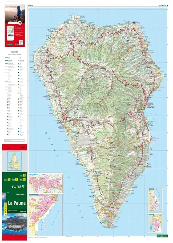 Wegenkaart La Palma