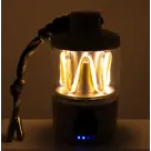 String campinglamp met zaklamp