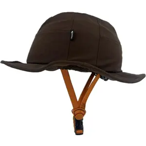 Vizorz SwitchCap fietshelm - Brown sunny classic