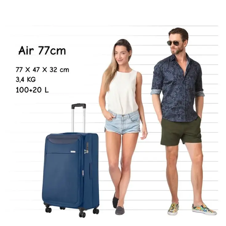 Air Grote zachte koffer 77cm