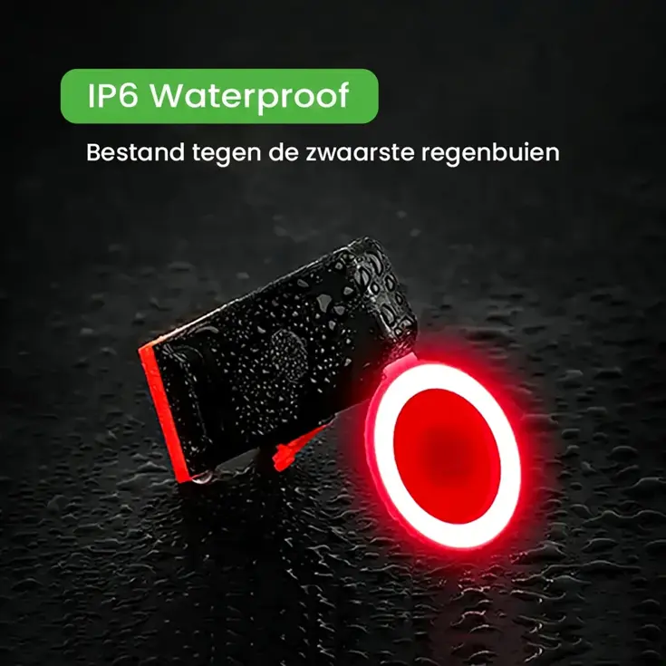 HALO - Achterlicht Fiets - 60 Lumen