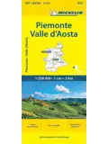 Wegenkaart Local 351 Piemonte - Aosta
