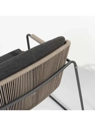 Parma taupe Tuinstoel Taste by 4 Seasons