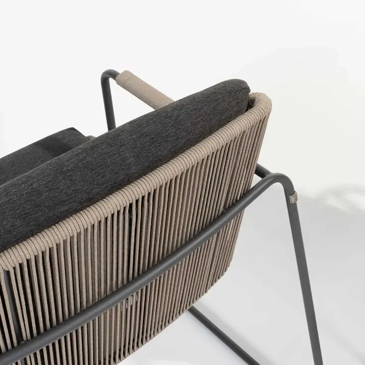 Parma taupe Tuinstoel Taste by 4 Seasons