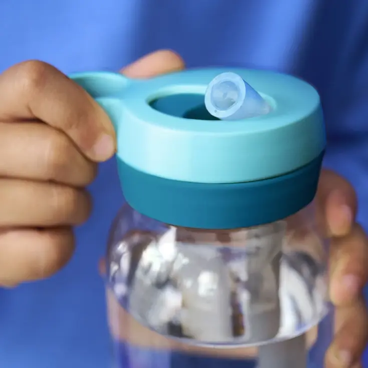 Mepal Campus Drinkfles met rietje 450 ml
