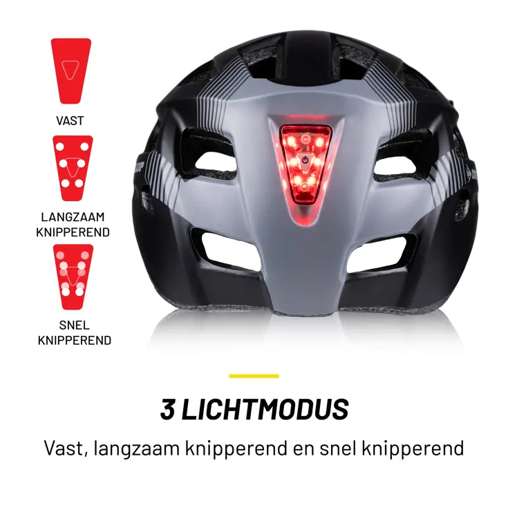 Fietshelm - Mountainbike Helm - Zwart