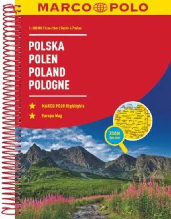Marco Polo Wegenatlas Polen