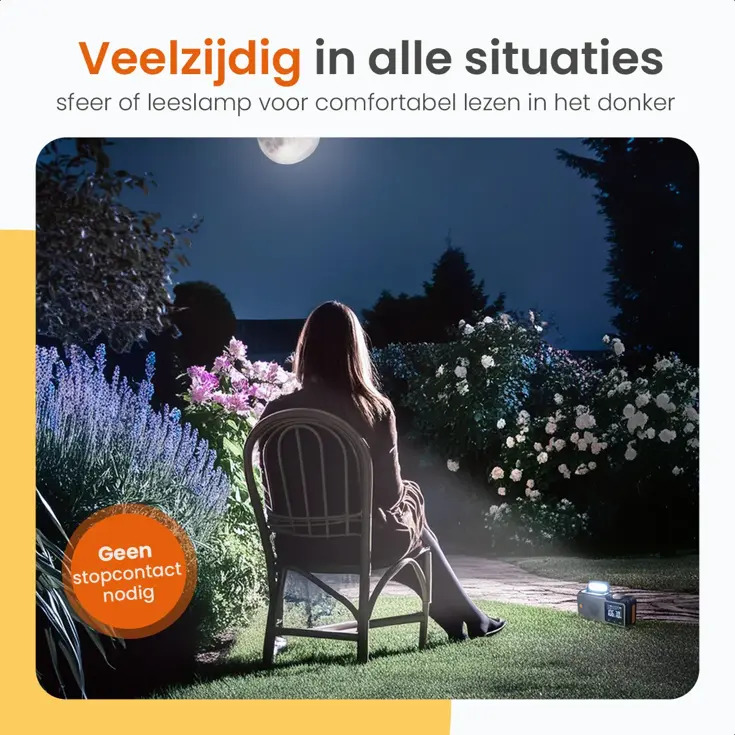 Noodradio - Solar Powerbank 10000mAh - Bluetooth