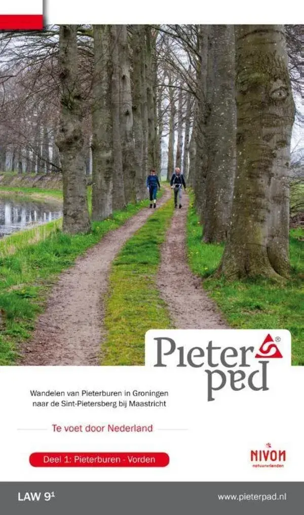 Wandelgids LAW 9-1 Pieterpad deel 1