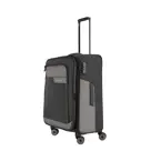 Travelite 4 wheel trolley m expandable Grijs