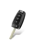 Klapsleutelbehuizing 3 knops geschikt voor Hyundai