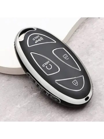 TPU Sleutelhoesje voor Hyundai grijs L7