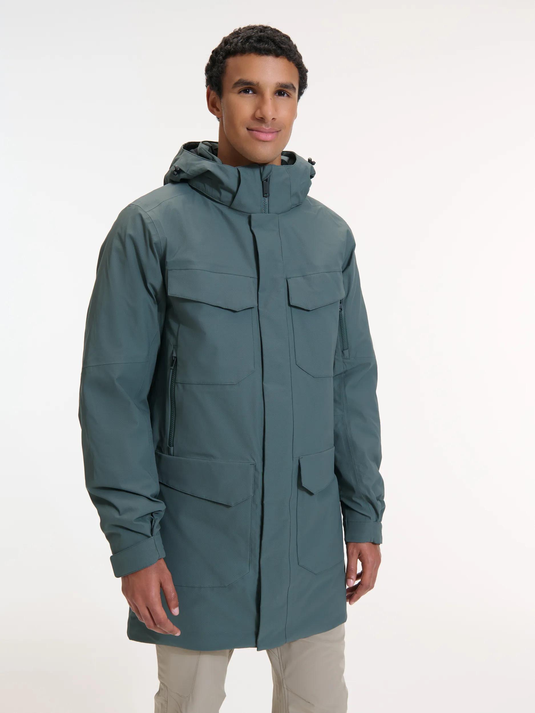 ANWB  Dieppe  Parka heren  Human Nature  Donker Groen   S