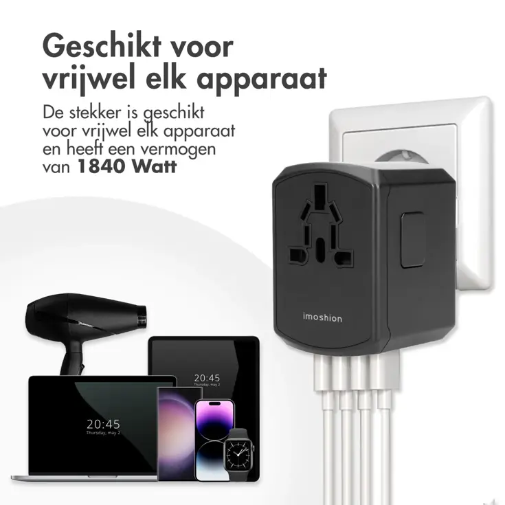 Universele wereldstekker