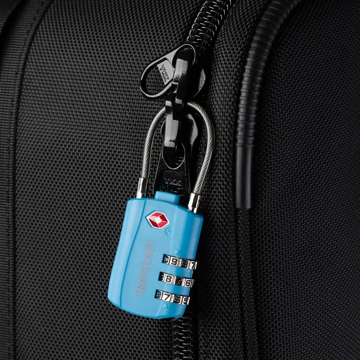 Travelnet TSA Reisslot met Cijfercode Set van 4