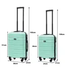 BlockTravel 4 delige kofferset ABS 29 39 74 en 95L