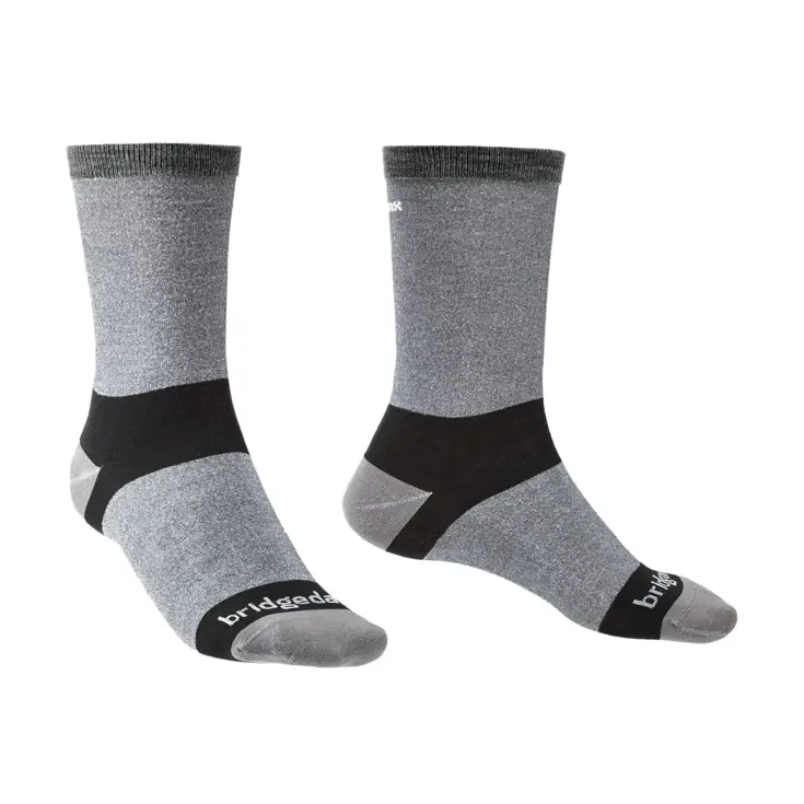 Bridgedale Liner Coolmax Crew 2-pack -Heren