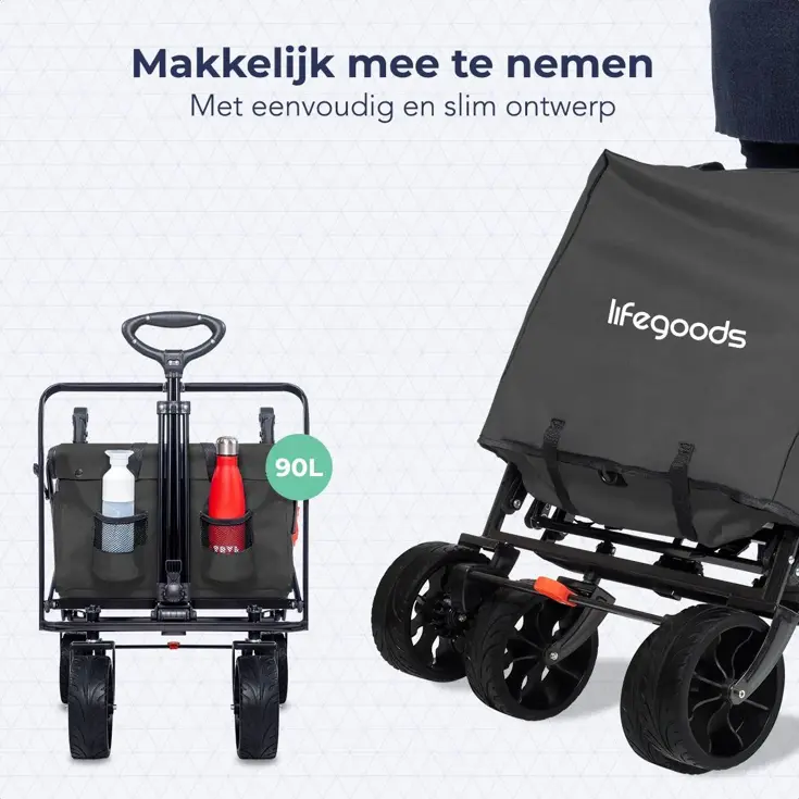 Bolderkar – Tot 120KG – 90L