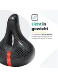 Voltano Gel Flow Fietszadel Met Uitsparing
