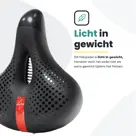 Voltano Gel Flow Fietszadel Met Uitsparing