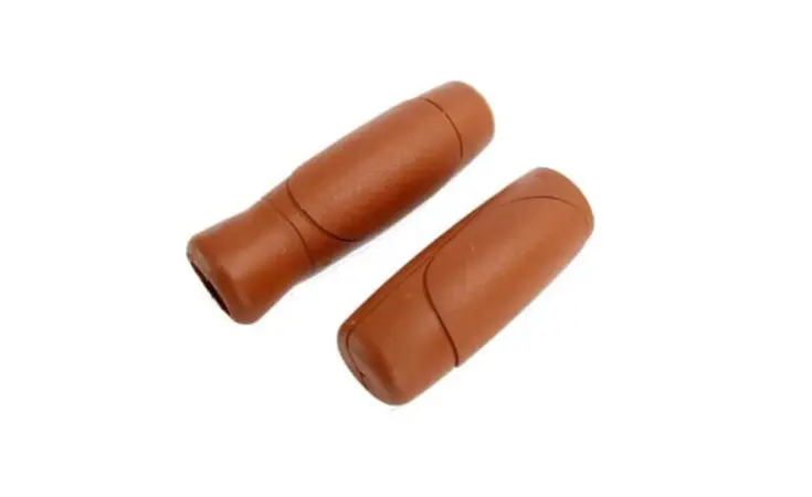 Herrmans handvatten Cut 93 120mm bruin