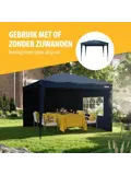 Partytent 3x3m - PT-7808 - Easy Up - Blauw