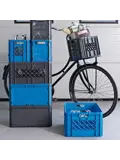 Square vouwkrat Heavy Duty 45L antraciet