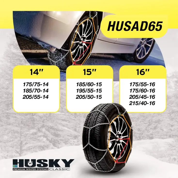 Husky Classic 65 Sneeuwkettingen