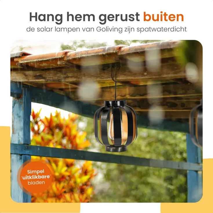 Solar Tafellamp Nova – 2 Stuks - LED