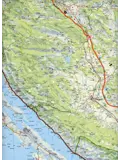 Wegenkaart Kroatië-Noord - Istrië