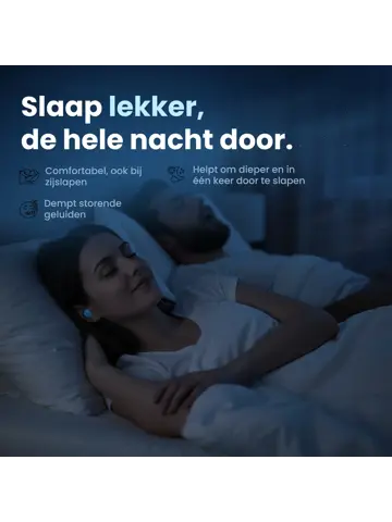 Siliconen Slaap Oordoppen - 20 Stuks