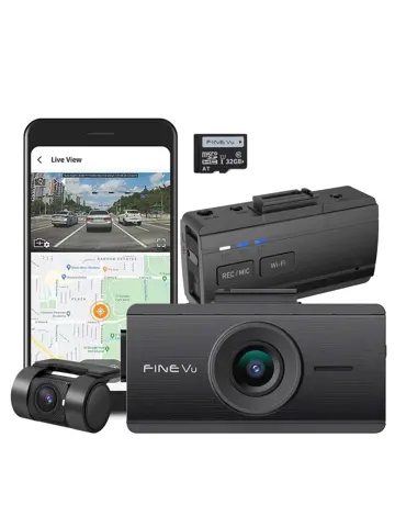 GX35 Cloud 2CH 2K Wifi GPS 32gb dashcam