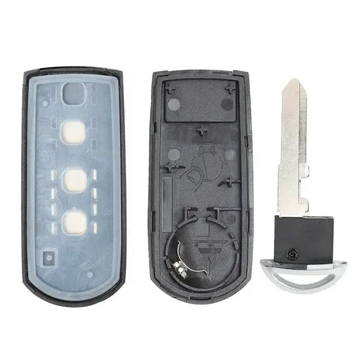 Smart key behuizing 2 knops geschikt voor Mazda