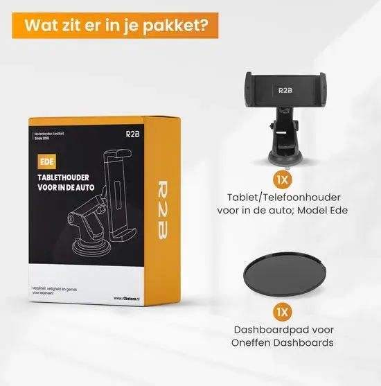 Tablethouder/Telefoonhouder Auto Zuignap