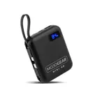 Powerbank 10.000 mAh met Kabels - Zwart