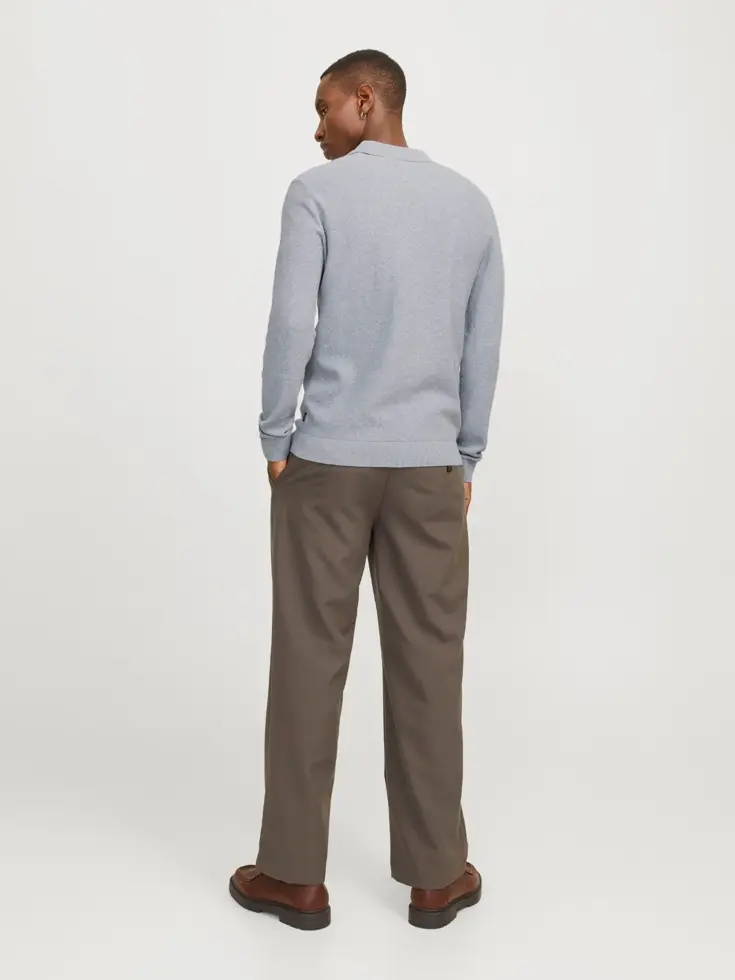Heren Sandri Knit Polo LS