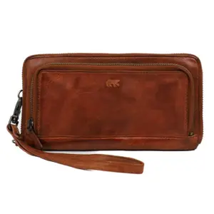 Demi - Ritsportemonnee - leer - 12 pasjes - Polsba