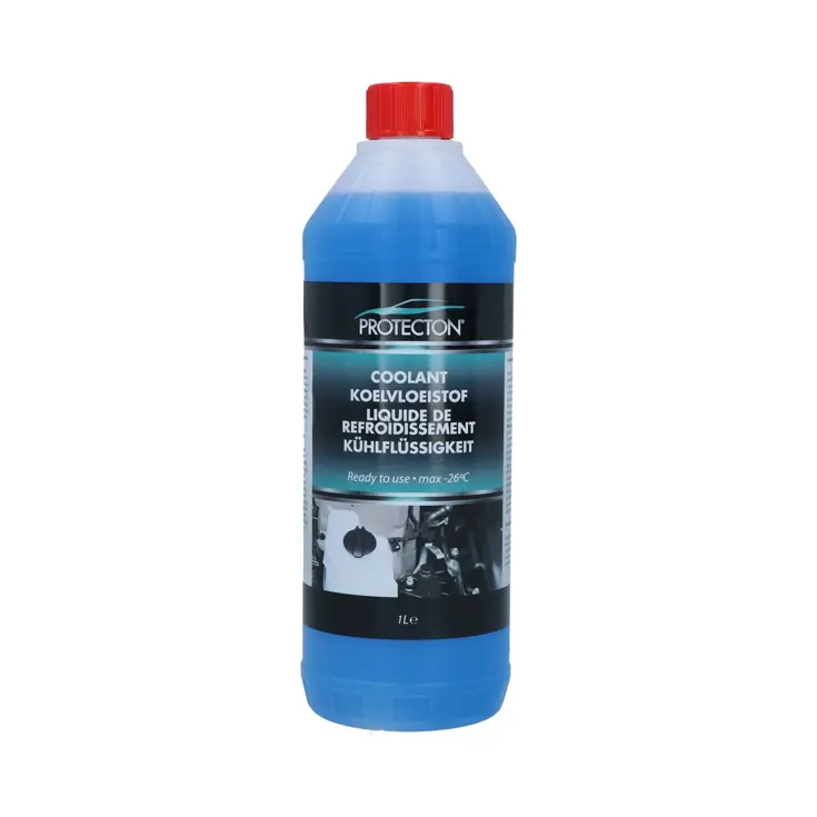 Gebruiksklare koelvloeistof 1 liter voor radiator