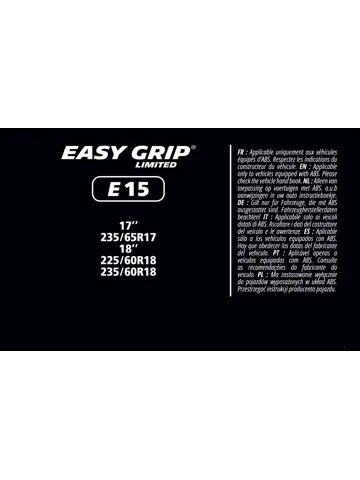 Sneeuwkettingen - Easy Grip- EG-E15