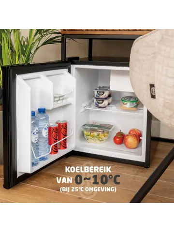 BR-2241 Mini Koelkast en Vriezer - 47 Liter