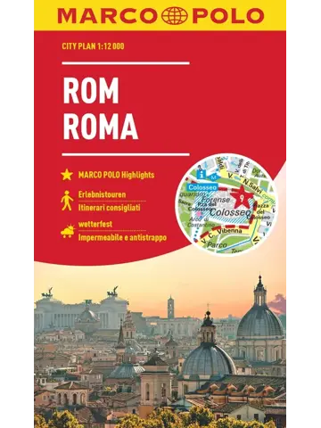 Stadsplattegrond City Map Rome 1:12.000