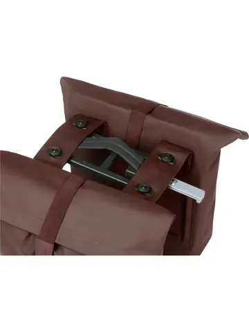 Basil Dubbele fietstas City MIK 28-32 liter
